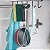 Porta Xicara Suporte Organizador Prateleira Café Pendurar Panela Cabide Talher Chave Copo Roupa Bolsa Utensílios Cozinha - Imagem 7