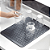 Tapete Escorredor De Louça Bar Mat Silicone Emborrachado Antiderrapante Barman para Secar Louças - Imagem 2