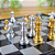 Tabuleiro De Xadrez Luxo Jogo Xadres Magnetico Xadrex Dobravel Chess Magnéticas Profissional Grande - Imagem 4