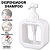 Porta Detergente Pia Cozinha Dispenser De Sabão Líquido Dispensador De Sabonete Dispense Shampoo - Imagem 1