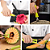Cortador De Fruta Boleador De Frutas Esculpir Decorador De Legumes Fatiador Alimentos Cozinha Inox - Imagem 5
