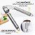 Amassador De Alho Inox Manual Espremedor Com Tambor Removível Cozinha Grande Moedor Tempero Alimentos Resistente Reforçado - Imagem 3