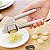 Amassador De Alho Inox Manual Espremedor Com Tambor Removível Cozinha Grande Moedor Tempero Alimentos Resistente Reforçado - Imagem 2