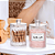 Porta Cotonete e Algodao Potinho Organizador Com Tampa Pote Para algodão Manicure Cotonetes Algodões - Imagem 5