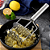 Espremedor De Batata Inox Grande Amassador De Legumes Multiuso Profissional Cozinha Casa Frutas Cenoura Expremedor - Imagem 2