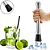 Socador De Caipirinha Grande Macerador Drink Amassador De Frutas Inox Drinks Coquetéis Gelo Bebidas - Imagem 2