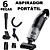 Mini Aspirador De Pó Portátil Carro Forte Automotivo Potente Sujeira Aspirado Recarregal Aspirar - Imagem 1
