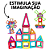 Blocos Magnéticos Infantil Bloco De Montar Magnetico Brinquedo Com Ima Para Criança Peças Magnéticas - Imagem 7