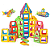 Blocos Magnéticos Infantil Bloco De Montar Magnetico Brinquedo Com Ima Para Criança Peças Magnéticas - Imagem 2