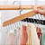 Cabide Multifuncional Para Sutiã Cabides Organizadores Cinto Suporte Gancho Multiuso Guarda Roupas - Imagem 3