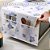 Capa De Microondas Com Bolso Lateral Pano De Micro-ondas 85x35 Tecido Impermeável Casa Cozinha Proteção Anti Respingo Lavável Sujeira Óleo Litros - Imagem 4