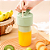 Mini Liquidificador Portatil 500ml Copo Mixer Eletrico Garrafa Juicer Com Canudo Cozinha Sucos - Imagem 4