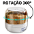 Dispenser De Alimentos Giratório Dispensador De Arroz Rotativo Organizador De Grãos Cozinha Casa - Imagem 7