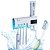 Porta escova De Dente Suporte Aplicador Pasta Esterilizadora UV Sensor Automatico Banheiro Organizador - Imagem 2