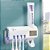 Porta escova De Dente Suporte Aplicador Pasta Esterilizadora UV Sensor Automatico Banheiro Organizador - Imagem 3