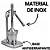 Espremedor De Frutas Manual Extrator De Suco De Laranja Expremedor De Fruta Prensa Inox Limão Casa - Imagem 5