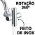Torneira Cozinha 360 Torneiras De Pia Alta Pressão Extensor Adaptador Rotativo Flexível Pias Casa - Imagem 7
