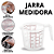 Copo Medidor De Cozinha Jarra Medidora De Plástico Copos De Medida Dosador Receitas Utensílios - Imagem 1
