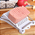 Fatiador De Frios Manual Inox Cortador De Queijo Para Fatia Multiuso Cozinha Queijos Frutas Ovo Legumes Presunto Mussare - Imagem 7