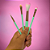 Maquiagem Infantil Com Pincel Make De Criança Maquiagens De Crianças Estojo de Makes Menina - Imagem 3