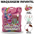 Maquiagem Infantil Com Pincel Make De Criança Maquiagens De Crianças Estojo de Makes Menina - Imagem 7