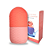 Massageador Facial Silicone Rolo De Gelo Para Rosto Rolinho Reutilizável Alívio De Inchaço Olheira - Imagem 8
