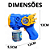 Brinquedo Infantil Bolha De Sabao Arma De Bolhas De Sabão Arminha Pistola Lançador Criança - Imagem 9