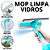Rodo Limpa Vidro E Janela Mini Mop Esfregão Portátil Limpador De Janelas Rodinho Para Vidros Casa - Imagem 1