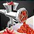 Moedor Carne Moida De Ferro Pimenta Alimento Hamburguer Linguiça Frango Peixe Biscoito Fruta Embutidos Comida Tempero - Imagem 5