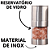 Moedor De Sal e Pimenta Inox Saleiro De Cozinha Pimenteiro Triturador Manual Cozinha Pimentas - Imagem 4
