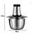 Processador De Alimentos Elétrico 110V Triturador Grande Moedor Multifuncional Picador 3L Cozinha Legumes Carnes Frutas - Imagem 9
