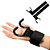 Strap Musculação Com Munhequeira Luva Academia Musculação Straps Strep Com Gancho Strepe Musculacao - Imagem 8