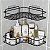Suporte Para Shampoo Banheiro De Canto Prateleira Organizador Parede Adesivo Box Banho Chuveiro Inox - Imagem 2
