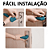 Protetor De Porta Anti impacto Proteção De Maçaneta Capa Protetora Massaneta Silicone Anticolisão - Imagem 7