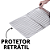 Defletor De Oleo Protetor De Fogão Lavável Anti Respingo Fritura Gordura Placa Aluminio Cozinha - Imagem 4