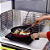 Defletor De Oleo Protetor De Fogão Lavável Anti Respingo Fritura Gordura Placa Aluminio Cozinha - Imagem 2
