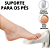 Apoio De Pé Para Banheiro Suporte Para Pés Descanso De Pe Apoiador Pés Chuveiro Ergonômico Ventosa - Imagem 1