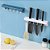 Suporte De Parede Para Cozinha Porta Utensílios Parede Adesivo Com Gancho Multiuso Facas Concha Espatula Colheres Talheres - Imagem 8