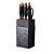 Kit De Faca De Cozinha Com Cepo Jogo De Facas Com Suporte Antiaderente Conjunto 7 Peças Inox Marmorizadas Utensílios - Imagem 4