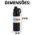 Garrafa De Água Térmica Com Alça Garrafinha De Agua Termica Garrafinhas Termicas 800ml inox Academia - Imagem 9