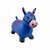Cavalinho Upa Upa Burrinho Pula Pula Brinquedo Infantil Cavalo Vaquinha Pocoto Inflável Musical - Imagem 5