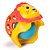 Chocalho Para Bebê Com Mordedor 3 Meses Flexível Brinquedo Barulho Infantil Menino Menina Recém Nascido Bolinha Leão Elefante Bastão Colorido - Imagem 5