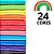 Massinha De Modelar Infantil Kit Massa de Modela Massinhas Coloridas Brinquedos Criança Bebê - Imagem 6