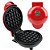 Máquina De Fazer Waffles Panela Elétrica Portátil Antiaderente Assadeira Mini Waffer - Imagem 6