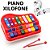 Piano Musical Infantil Xilofone De Brinquedo Brinquedos Musicais Xelofone Educativo Bebê Criança - Imagem 1