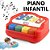 Piano Musical Infantil Xilofone De Brinquedo Brinquedos Musicais Xelofone Educativo Bebê Criança - Imagem 2