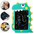 Lousa Magica Infantil Quadro Mágico Para Criança Tablet Educativo Bebê Menino Menina Dinossauro Dino Trem Peixe Escrever Pintar Brinquedo - Imagem 1