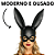 Máscara De Halloween Coelho Fantasia Carnaval Feminina Adulta Mascara Fantasias Coelhinha Adulto - Imagem 4