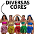 Saia Metalizada Colorida Fantasia Carnaval Feminina Adulta Fantasias Infantis Saias Coloridas - Imagem 3