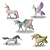 Brinquedo Infantil Unicórnio Brinquedos Para Crianças Pequenas Unicornio Ponei Interativo Divertido - Imagem 7